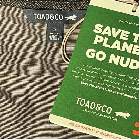 Toad & Co Cue Wrap Cafe Dress Herringbone Print - Picture 10 of 14